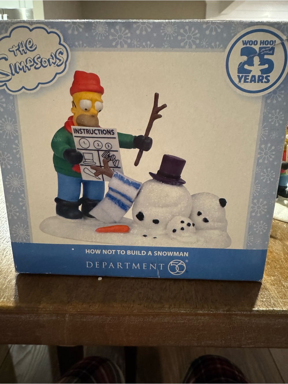 Department 56 The Simpsons ‘How Not to Build a Snowman' Figurine -